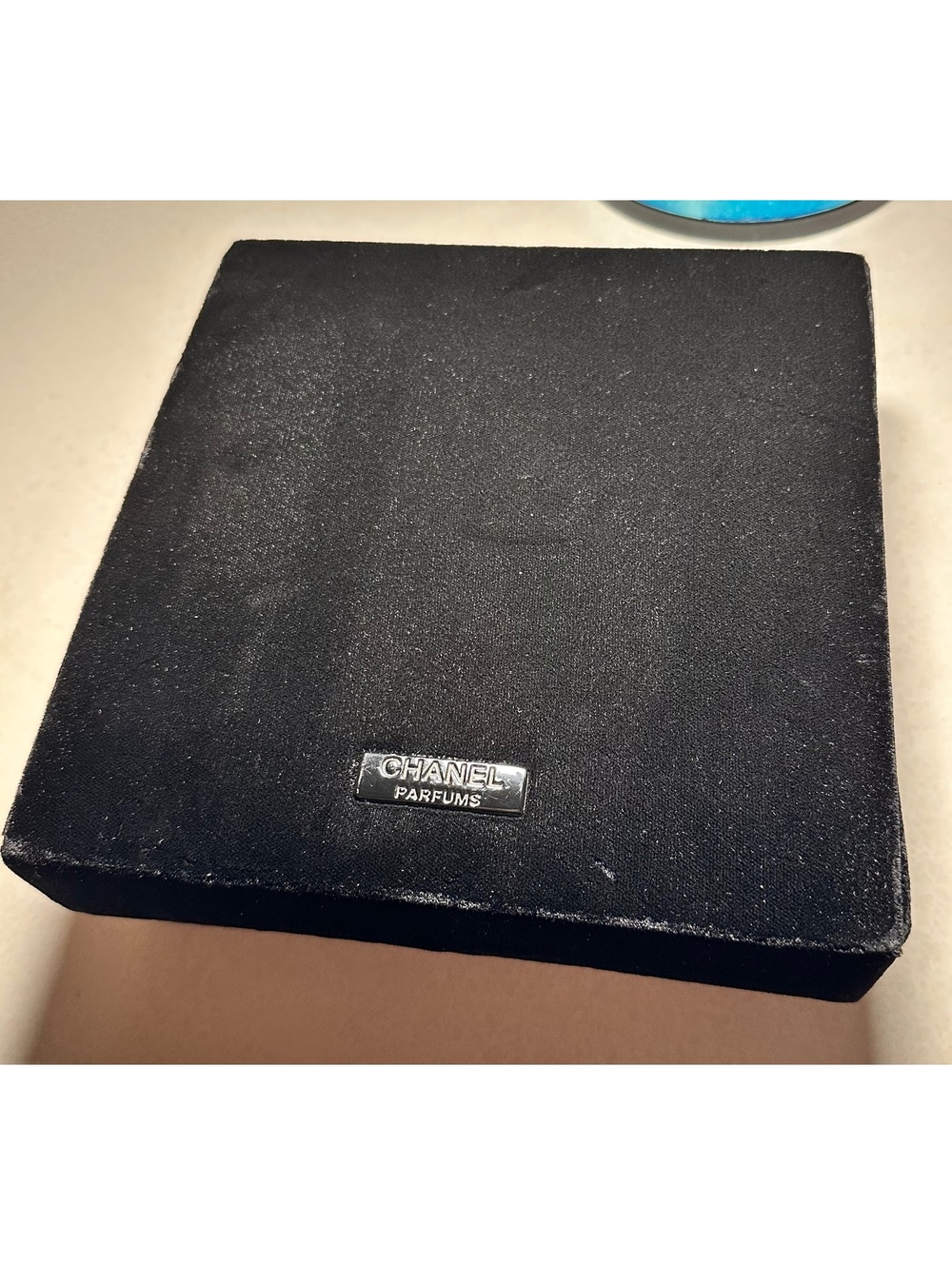 Chanel Parfums Black Velvet Box